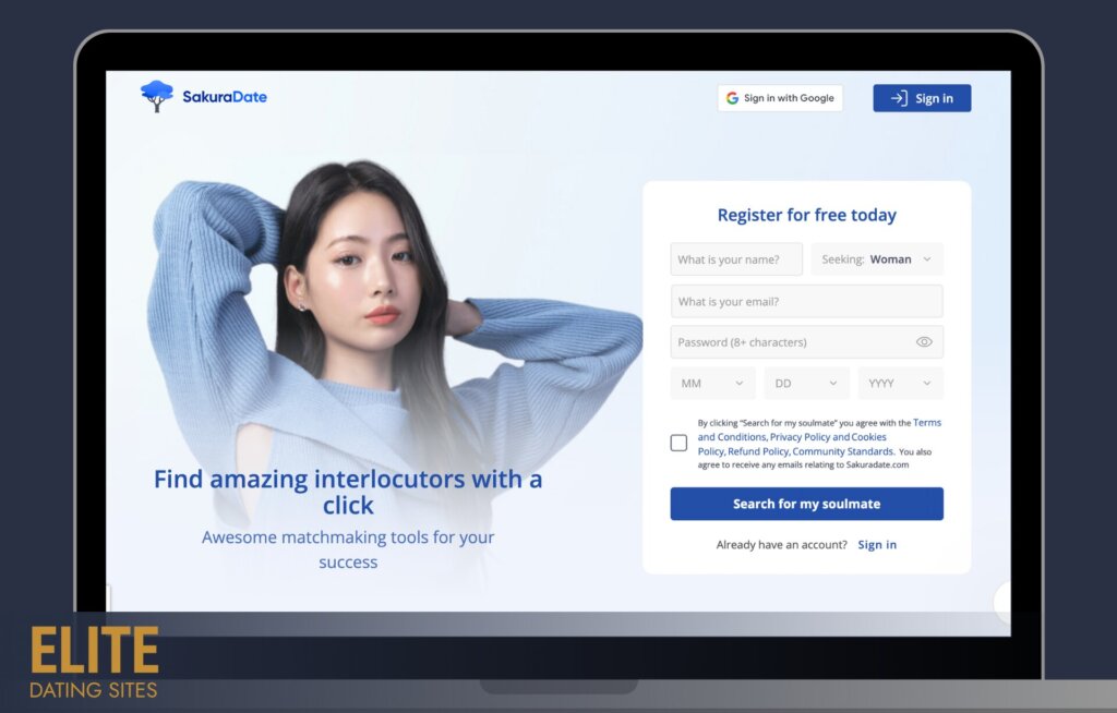 SakuraDate dating site